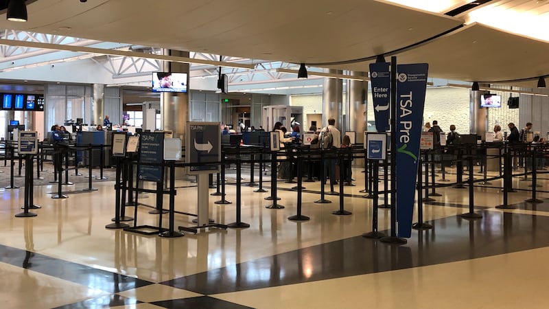 Federal workers at Birmingham-Shuttlesworth working without pay.
