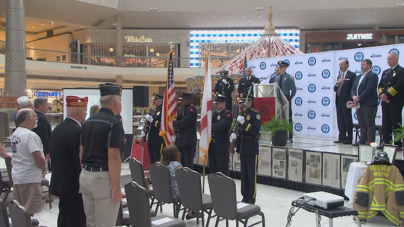 Hoover marks 25th anniversary of Sept. 11 attacks with ceremony, stair climb