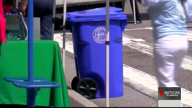 La ciudad de Birmingham trabaja para darle prioridad al reciclaje en sus vecindarios y escuelas
