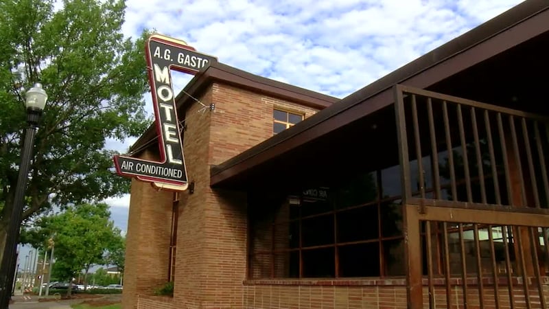 Ribbon-cutting ceremony for A.G Gaston Motel restoration