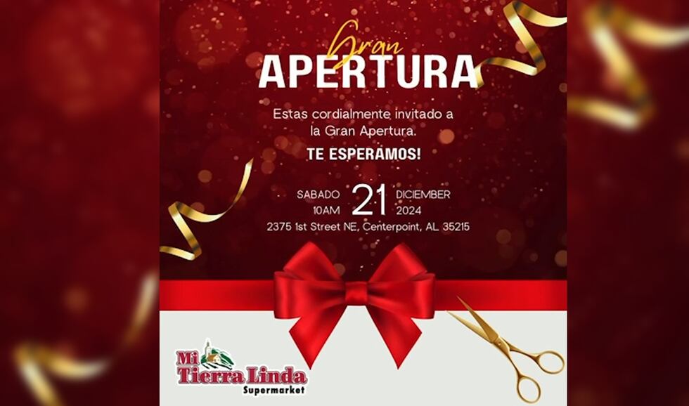 Un nuevo negocio hispano abre en Center Point. Mi Tierra Linda Supermarket será inaugurado...