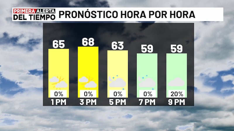 Pronóstico hora por hora