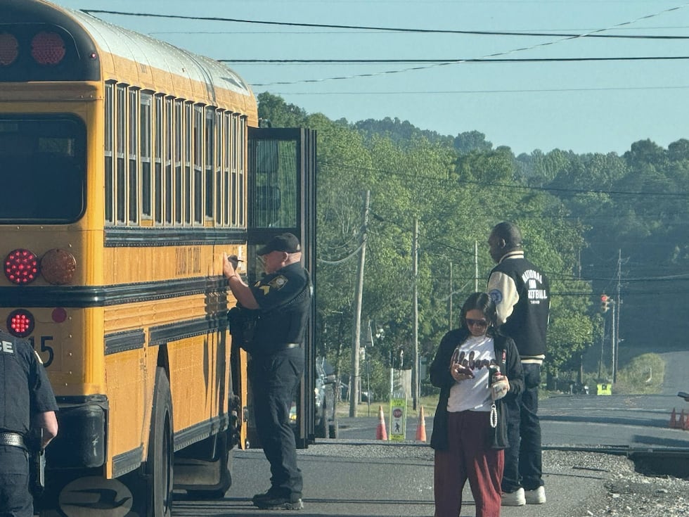 Un autobús escolar de Sylacauga se vio involucrado en un accidente el martes por la mañana.