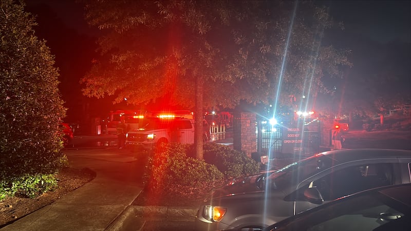 Birmingham Fire and Rescue responded to a fire at Tapestry Park Apartments Wednesday night.