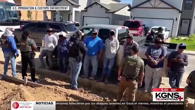 ICE detiene a 31 inmigrantes en Laredo