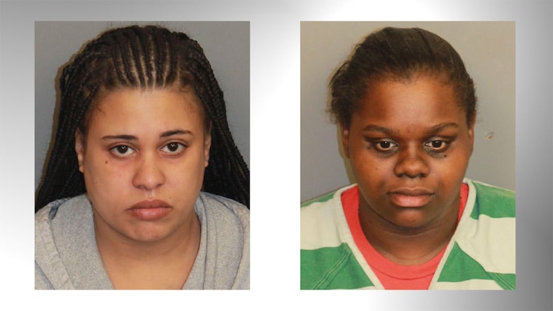 Raven Rogers (left) and Saiyah Ferguson (right)