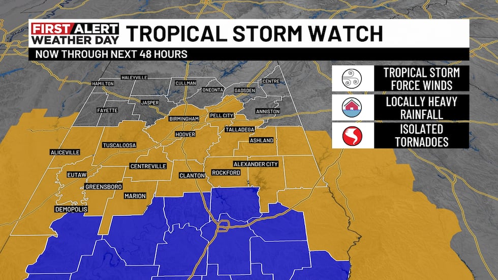 Vigilancia de tormenta tropical