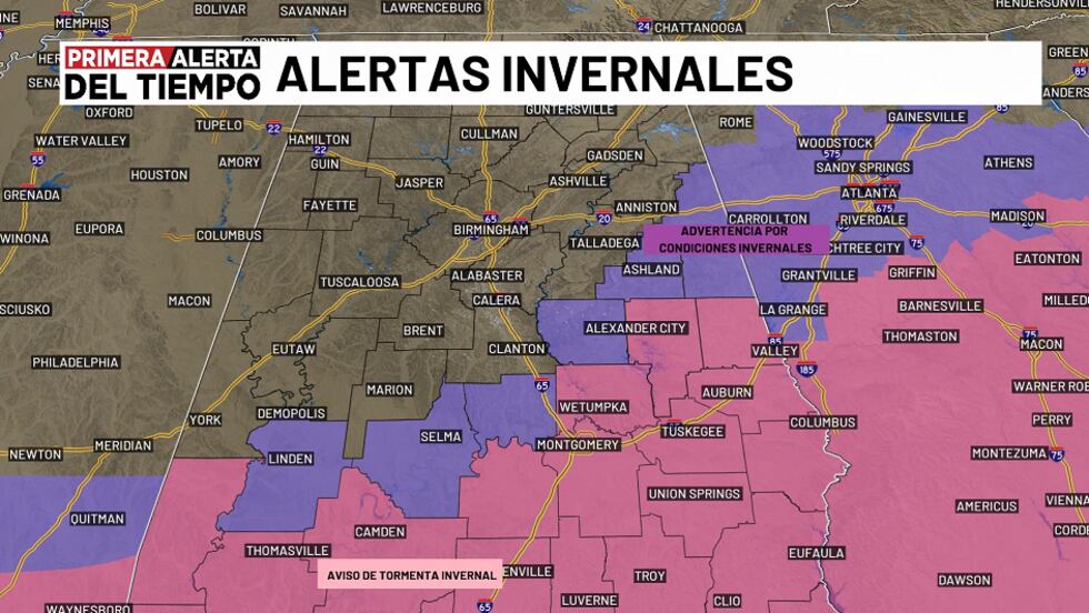 Alertas invernales