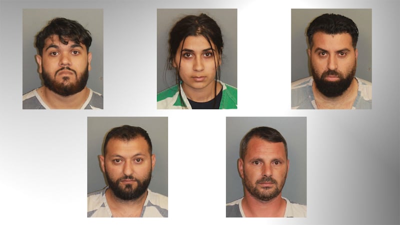 De izquierda a derecha, de arriba a abajo: Bernardo Mihai, Alondra Serban, Amar Serban, Marian...
