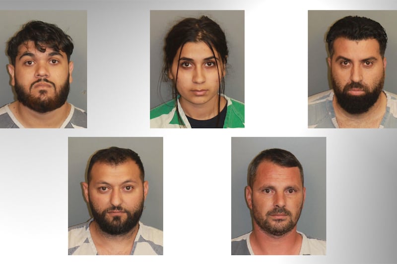 De izquierda a derecha, de arriba a abajo: Bernardo Mihai, Alondra Serban, Amar Serban, Marian...