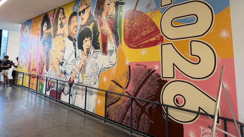 BJCC unveils mural, hosts free concert to mark Legacy Arena’s 50th anniversary
