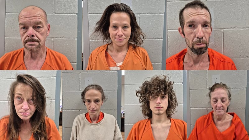 Top row, from left to right: Lonnie Grogan, Stormie Bobo, Christopher Mulkey.
Bottom row, left...