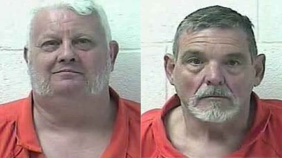 Investigators said they determined that dealership owner Eddie Howard (left) and salesman...