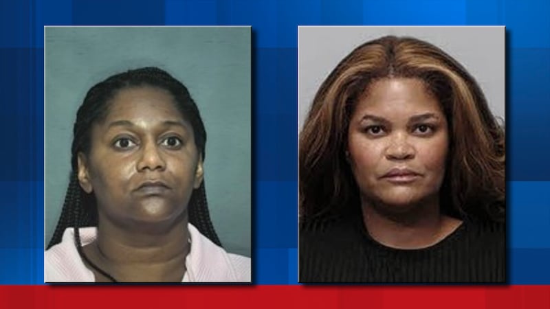 Sophia Lanette Hedrington (izquierda) y Bertha Nicole Guilford (derecha)