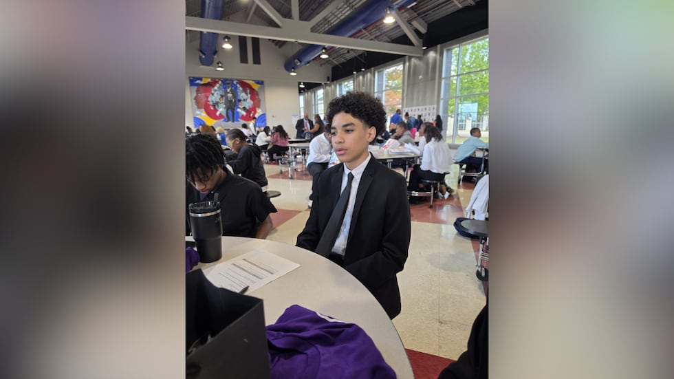 Alex Marcial Peralta, un estudiante hispano de 14 años de Birmingham.