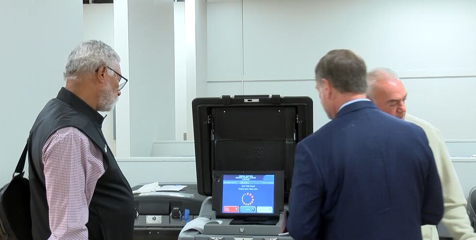 Madison County tested voting machines ahead of the November 3rd elections.