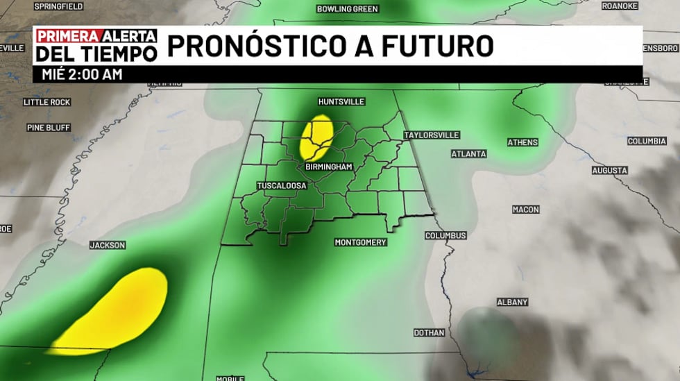Pronóstico a futuro - 2 a.m.