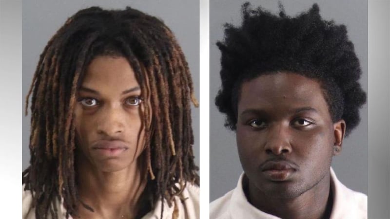 18-year-old Darius Ramone McConis of Birmingham and 20-year-old JaMaries Antonio Robinson of...