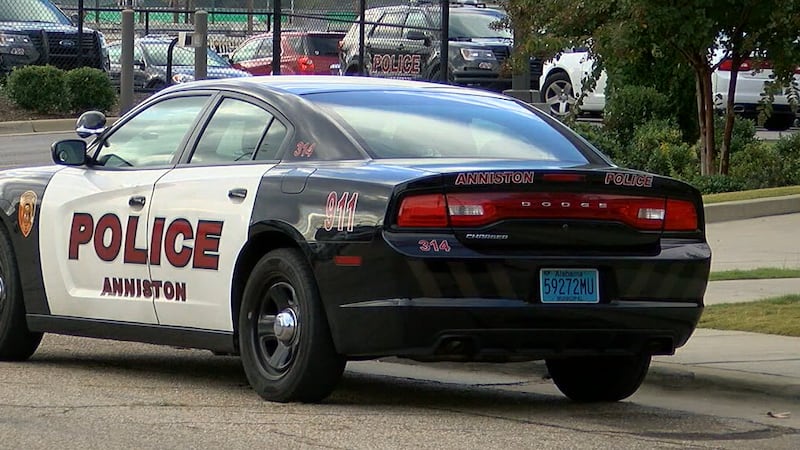 Anniston police car