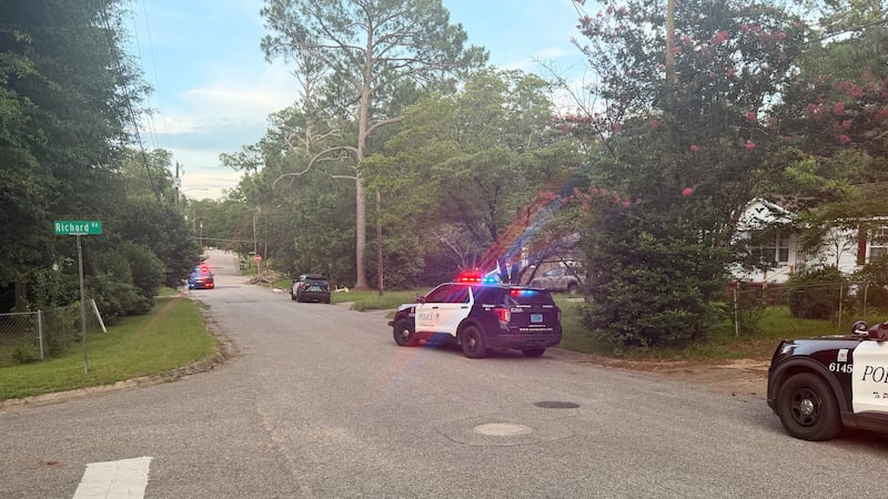 A 15-year-old boy was shot at least once Wednesday night on Donna Drive in Dothan.