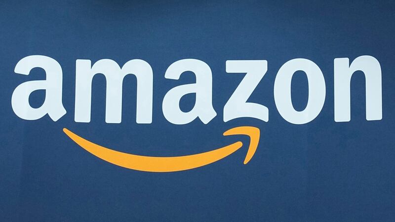El logo de Amazon en la expo Vivatech, el París, Francia, el 15 de junio de 2023. (AP...