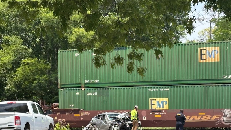 A woman was injured after being hit by a train Saturday at the railroad crossing on 24th...
