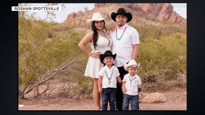 Giovanni Huerta and his wife, Kiah Begaye, were killed in a crash on SR 260 near...