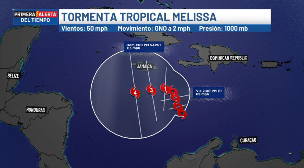 Tormenta tropical Melissa