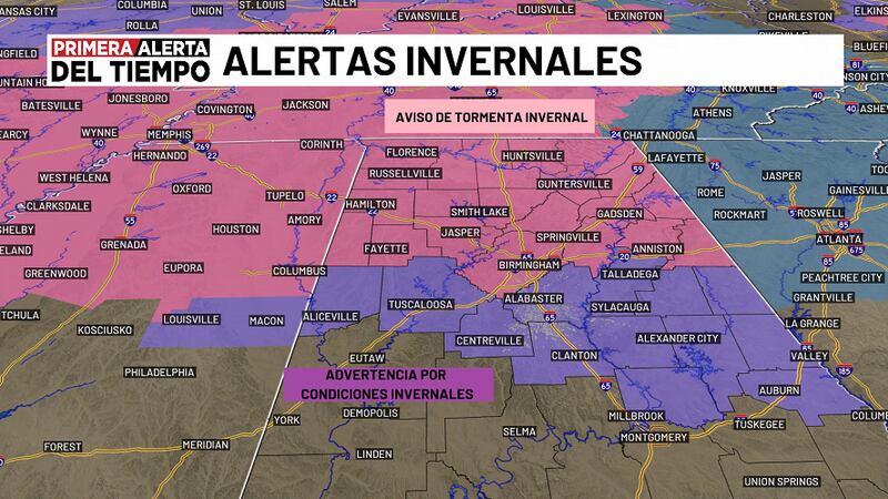 Alertas invernales