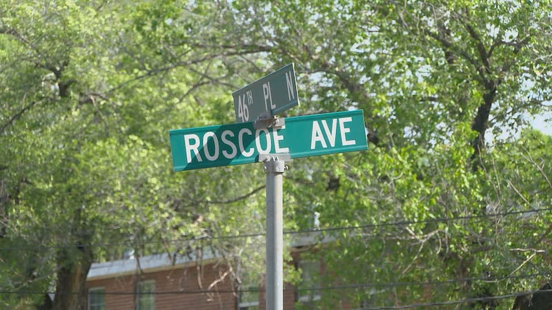 A man was shot and killed on Roscoe Avenue Tuesday night.