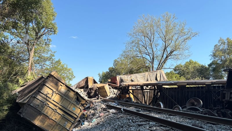 Descarrilamiento de tren en Maplesville