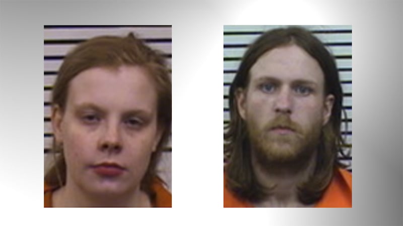 Katelyn Brown (left), Christopher Shaw (right)