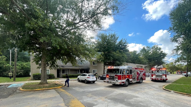An apartment unit in Center Point was damaged by a fire late Sunday morning.