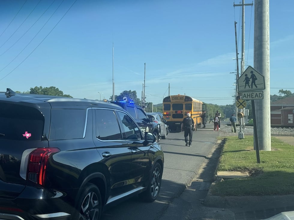 Un autobús escolar de Sylacauga se vio involucrado en un accidente el martes por la mañana.