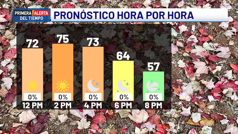 Pronóstico para hoy