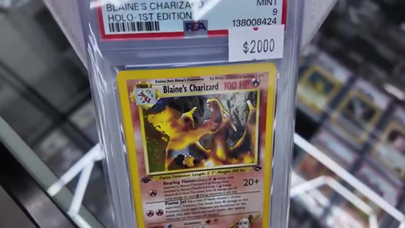 Robos de tarjetas Pokémon se han extendido por todo el país, ya que algunas de ellas pueden...