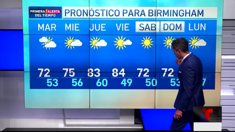 Ágel Martínez con el pronóstico.