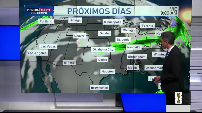 Ángel Martínez con el pronóstico.