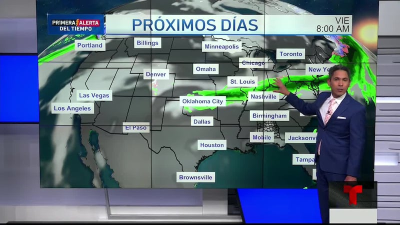 Ágel Martínez con el pronóstico.