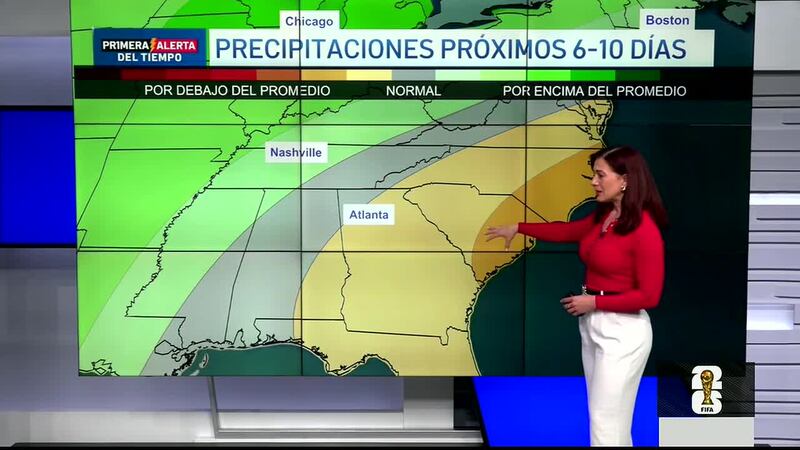 Irina Guerrero con el pronostico.