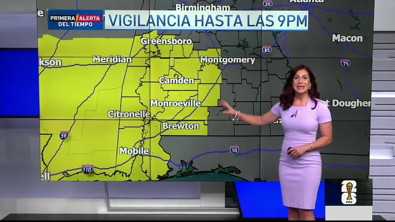 Iriana Guerrero de Primera Alerta del Tiempo.