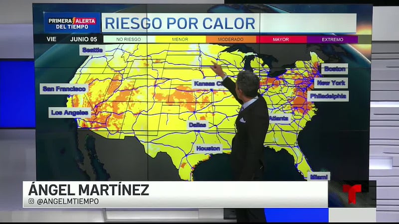 Ángel Martínez con el pronóstico.