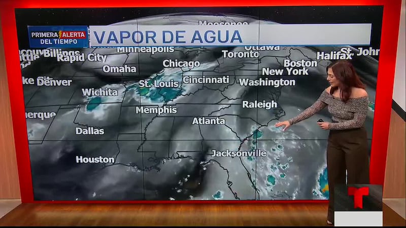 Iriana Guerrero con el pronóstico.
