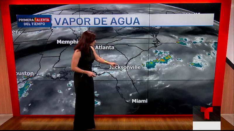 Iriana Guerrero con el pronóstico.
