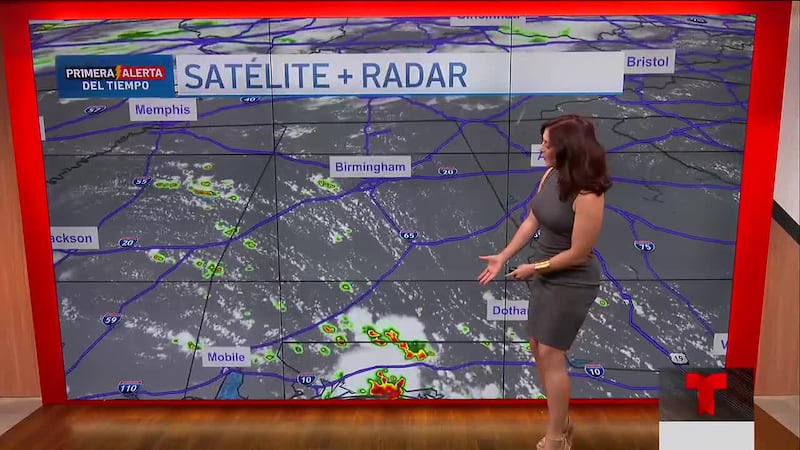 Iriana Guerrero con el pronóstico.