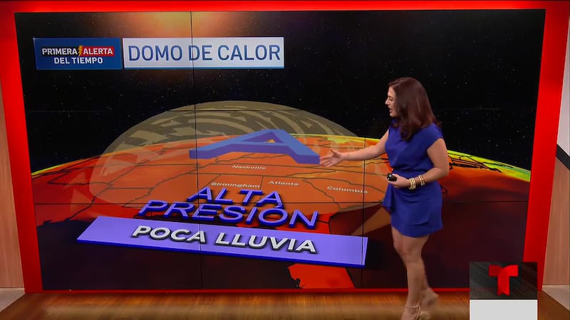 Iriana Guerrero con el pronóstico.