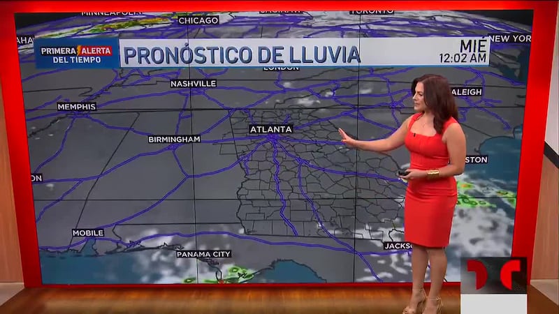 Iriana Guerrero con el pronóstico.