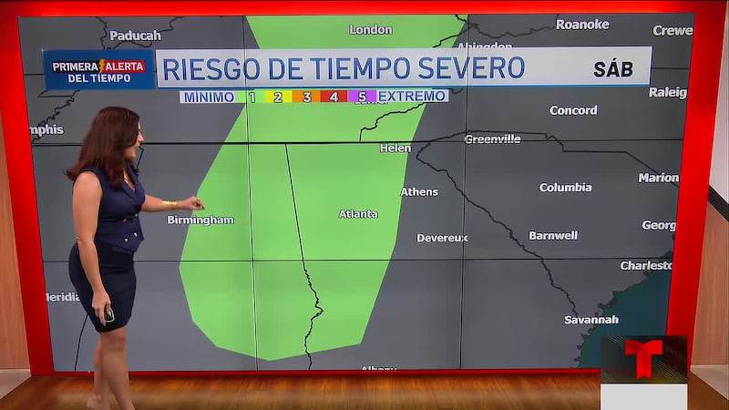 Iriana Guerrero con el pronóstico.