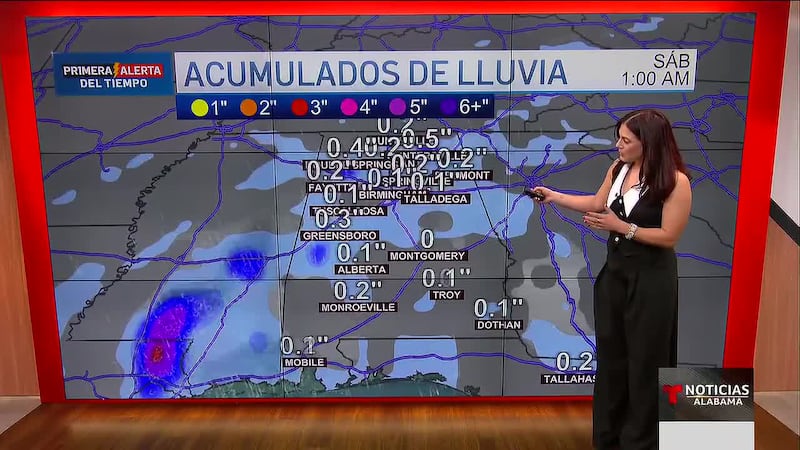 Iriana Guerrero con el pronóstico.