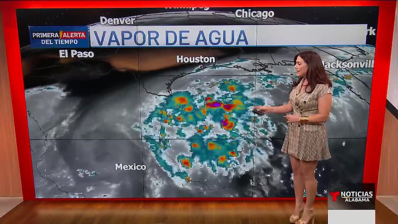 Iriana Guerrero con el pronóstico.